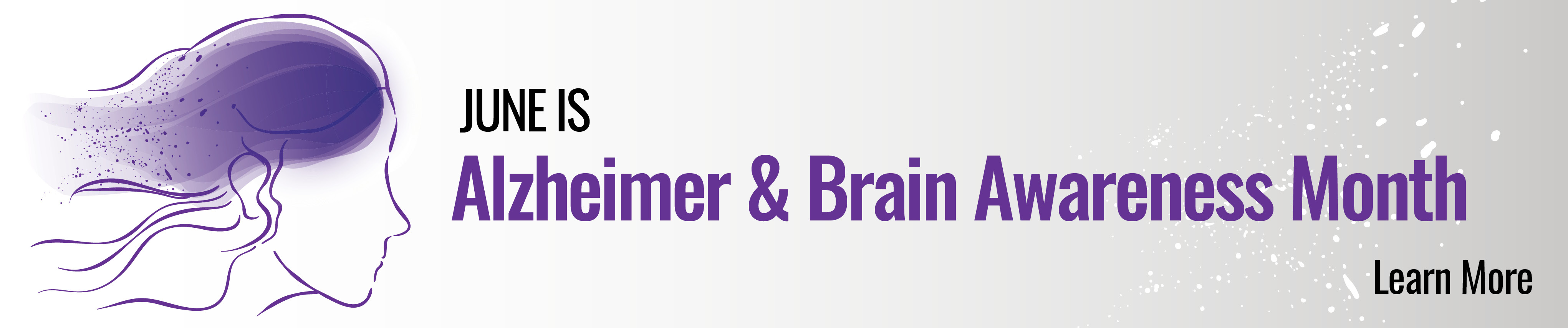 June is Alzheimer & Brain Awareness Month