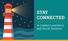 Use los recursos del NIA para pasar la voz sobre los efectos perjudiciales del aislamiento social y la soledad y compartir estrategias para mantenerse conectado. 