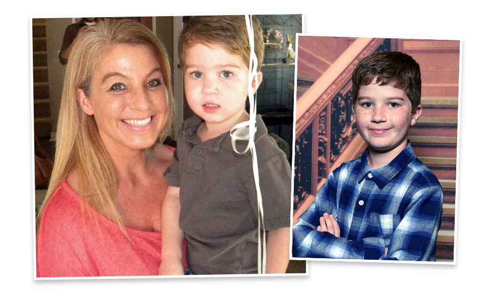 Tracy Sekhon apoyó a su hijo Luca, hoy de 10 años, en su recorrido con el diagnóstico de autismo. 