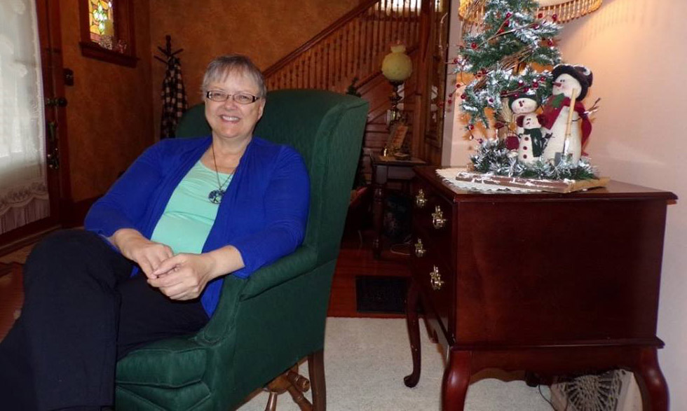 Bev Miller participated in an NIH clinical trial to help others with bipolar disorder. 