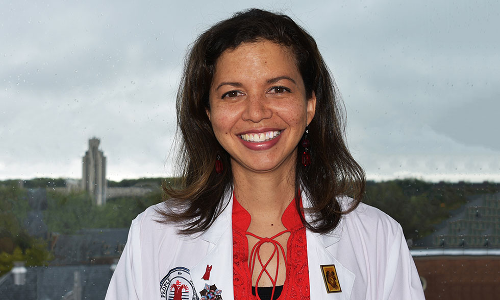 Courtney Fitzhugh, M.D., is working to expand treatment options for sickle cell patients of all ages. 