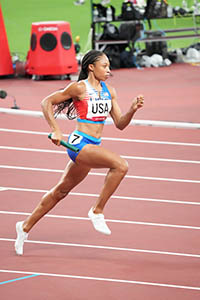 Allyson Felix is a champion for maternal health